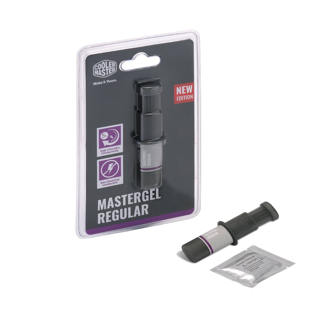 Pasta termica coolermaster mastergel regular 1.5ml, 5 (W/m-K)